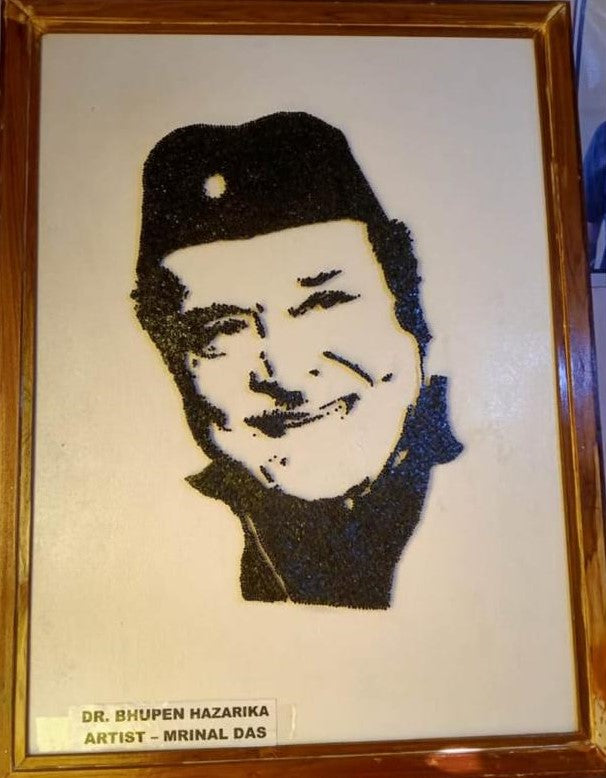 Dr. Bhupen Hajarika Painting image 0