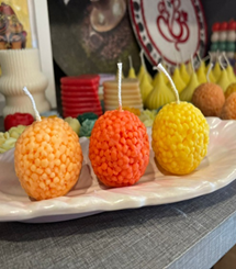 Motichur Laddoo Candles