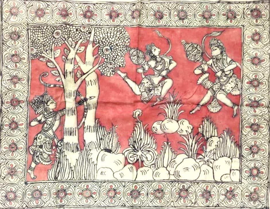 Pen kalamkari wall hangings image 0