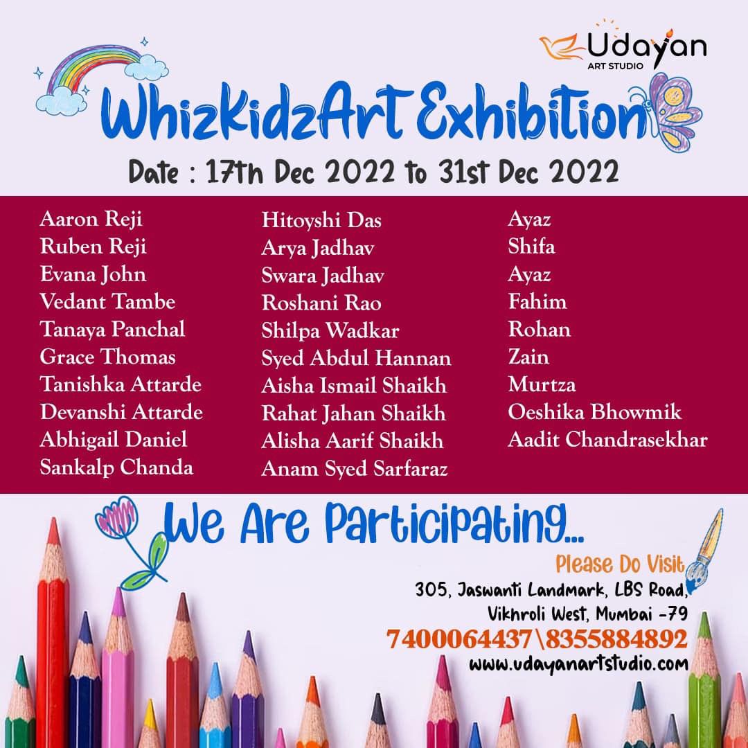 WhizKidzArt Exhibition