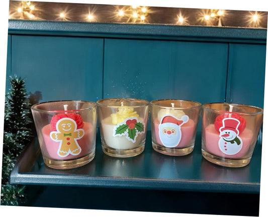 Christmas Glass Candle image 0