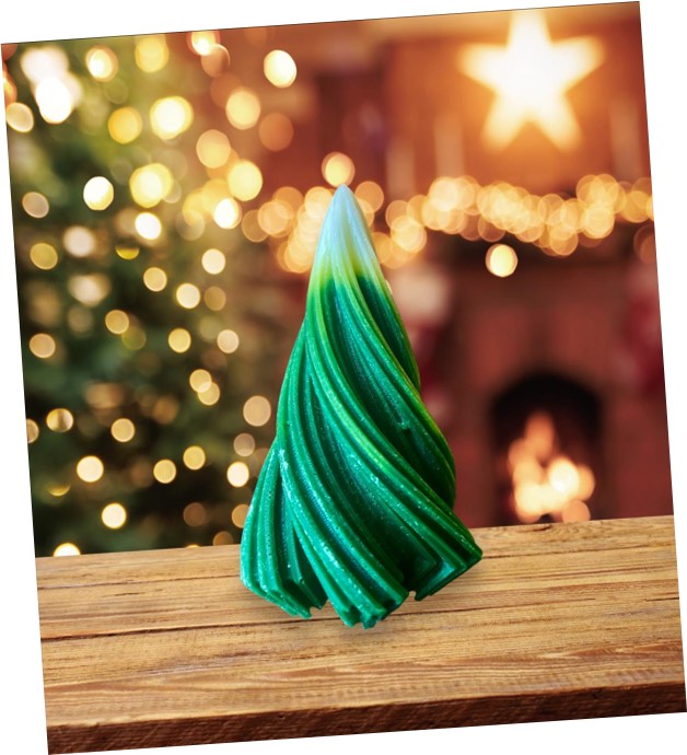 Spiral Tree Candle image 0