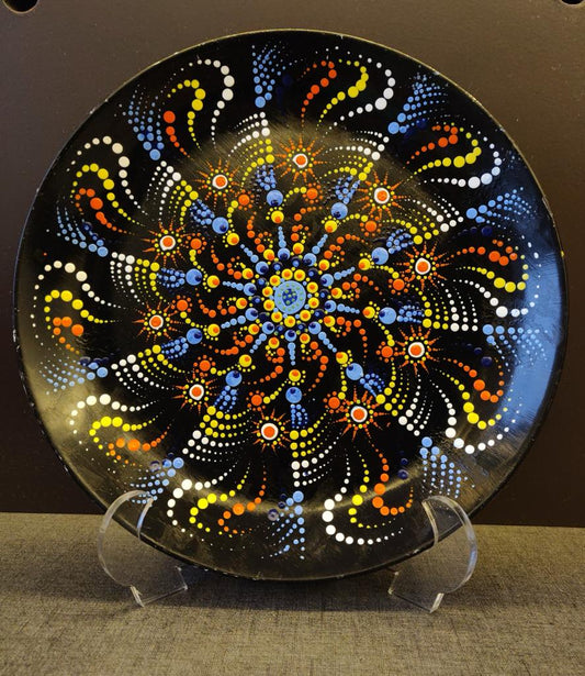 Mandala on plate image 0
