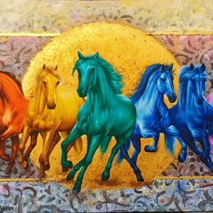 The Rainbow Royal 7 Horses image 0