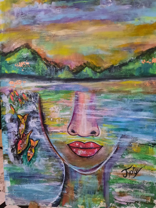 Women in water image 0