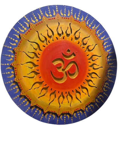 MDF Cut Artwork - Om