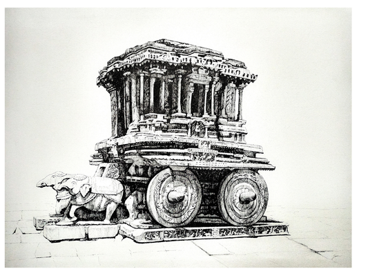 Stone Chariot Hampi image 0