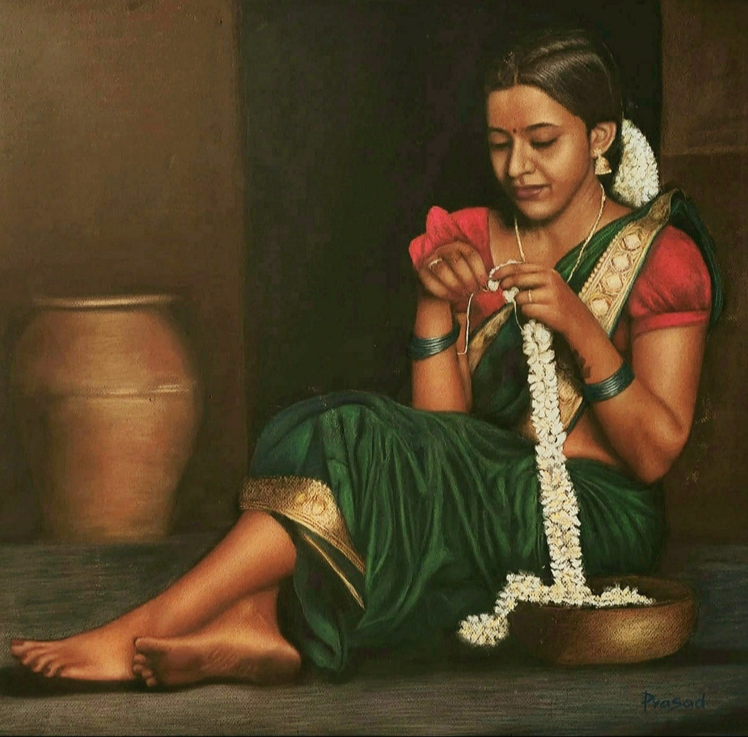 Mogra making lady image 0