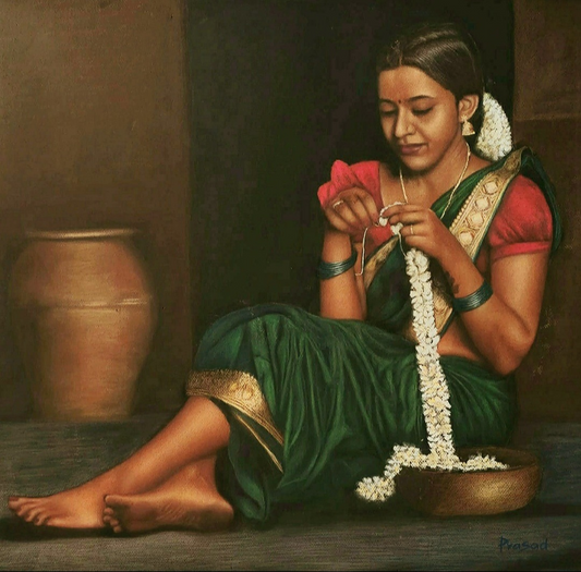 Mogra making lady image 0