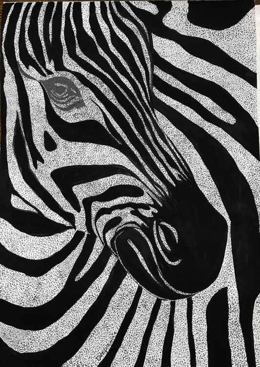 Gel Painting – Stripes image 0