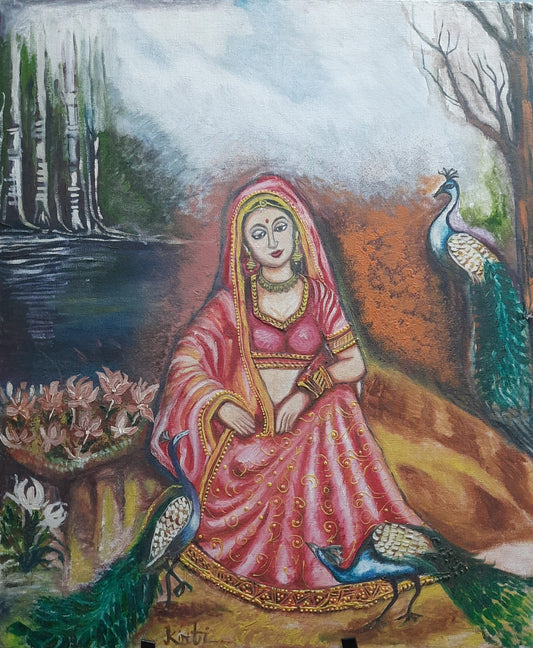 The princess among the peacocks image 0