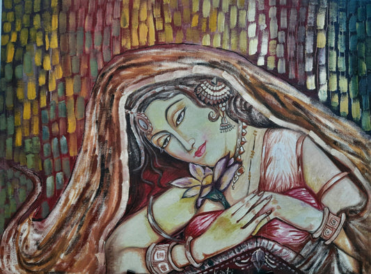 The lady with the lotus image 0